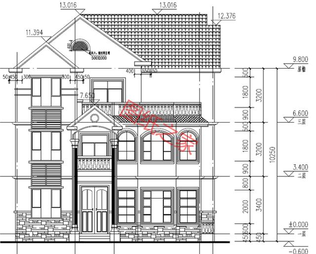 自建房設計圖，簡單大氣，最重要的是符合您的審美要求！