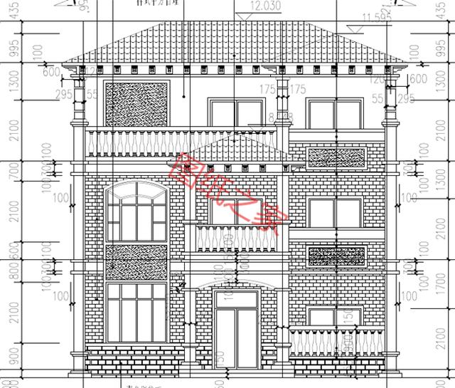 自建房設計圖，簡單大氣，最重要的是符合您的審美要求！