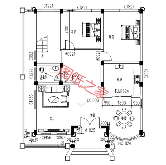 自建房設計圖，簡單大氣，最重要的是符合您的審美要求！