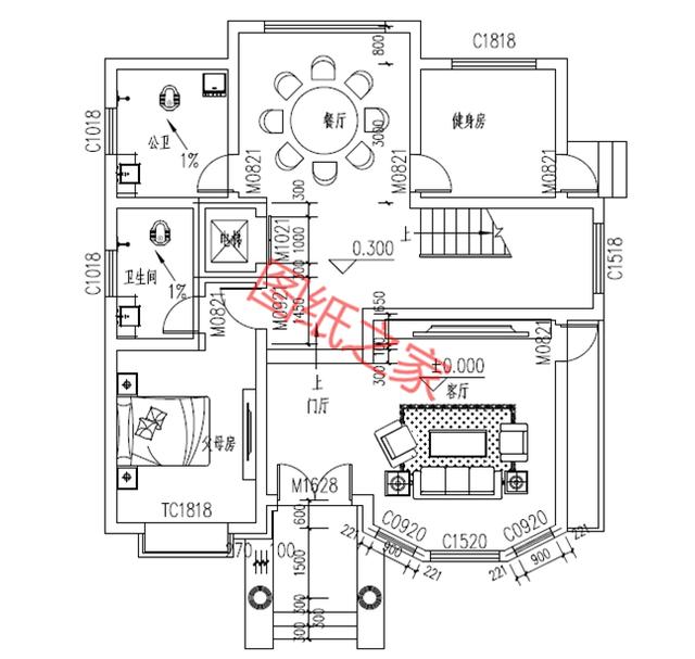 自建房設計圖，簡單大氣，最重要的是符合您的審美要求！