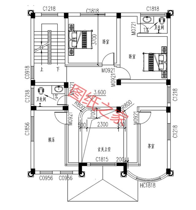 自建房設計圖，簡單大氣，最重要的是符合您的審美要求！