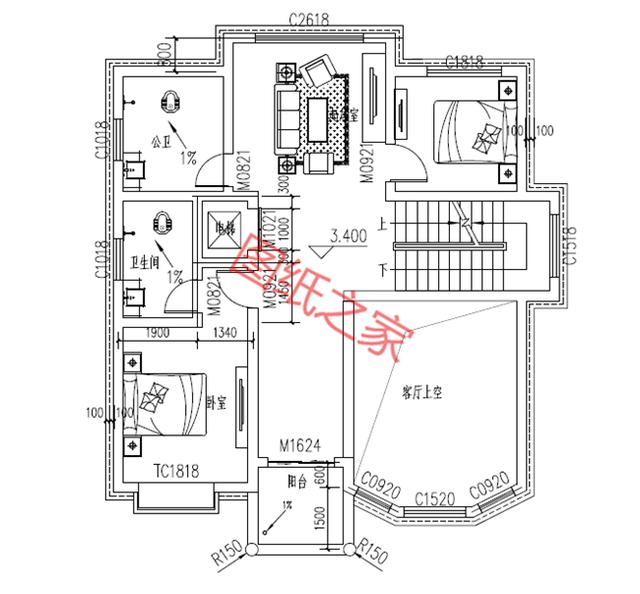 自建房設計圖，簡單大氣，最重要的是符合您的審美要求！