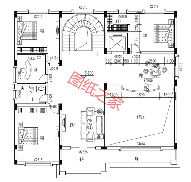 自建房設計圖，簡單大氣，最重要的是符合您的審美要求！