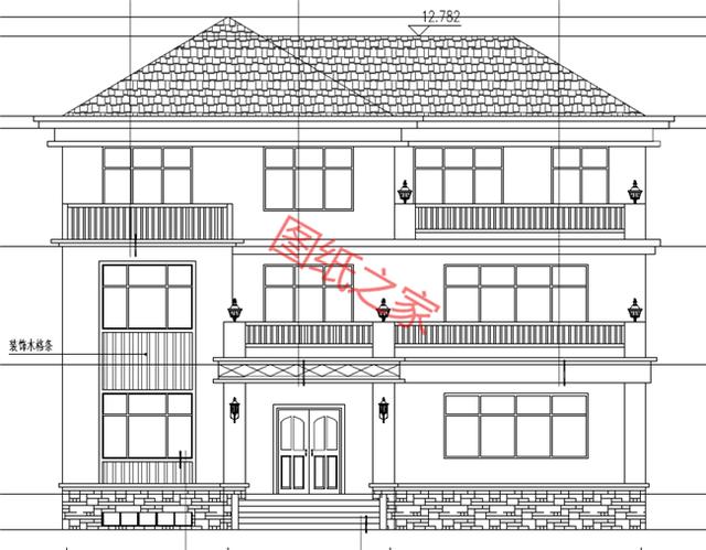 自建房設計圖，簡單大氣，最重要的是符合您的審美要求！