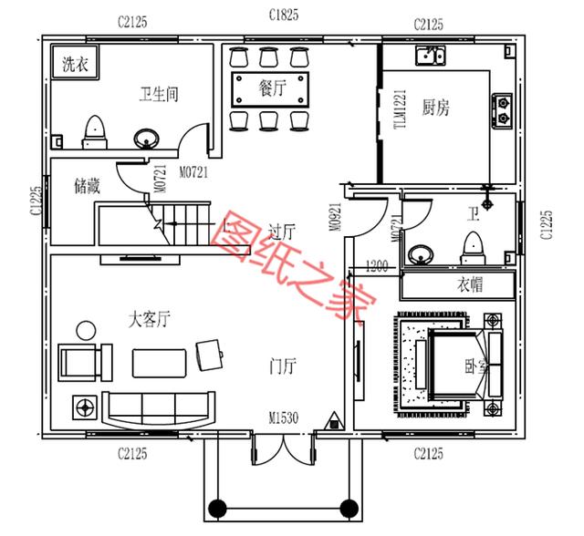 自建房設計圖，簡單大氣，最重要的是符合您的審美要求！