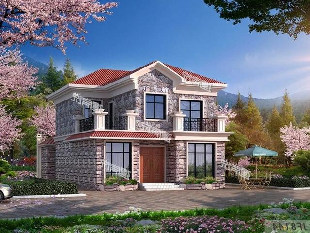 100平左右的自建房，既省錢又美觀，讓您贊不絕口！