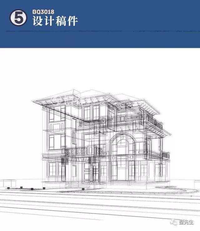 簡約歐式別墅設(shè)計圖，增加您的生活趣味性！