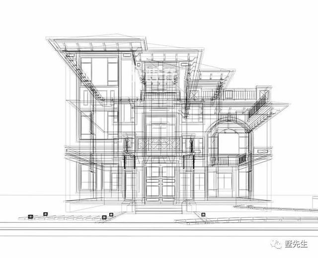 簡約歐式別墅設(shè)計圖，增加您的生活趣味性！