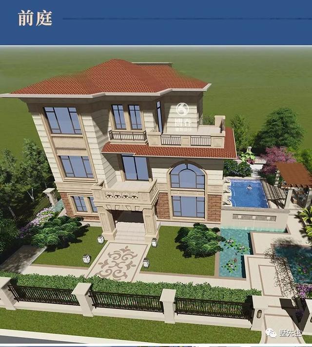 簡約歐式別墅設(shè)計圖，增加您的生活趣味性！