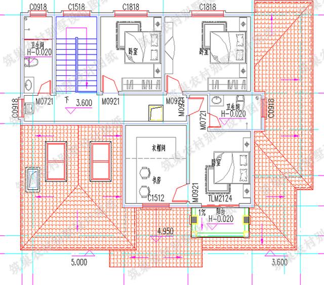 5款新出熱銷別墅設(shè)計圖，歡迎參考！