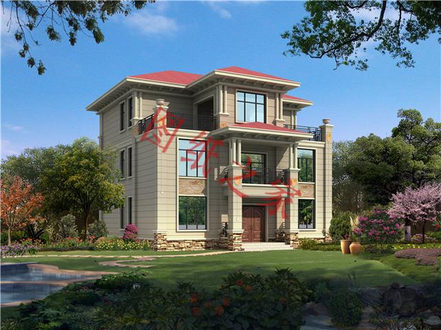 三層小樓設(shè)計圖，色彩鮮艷、戶型合理，總有一款打動你的心！