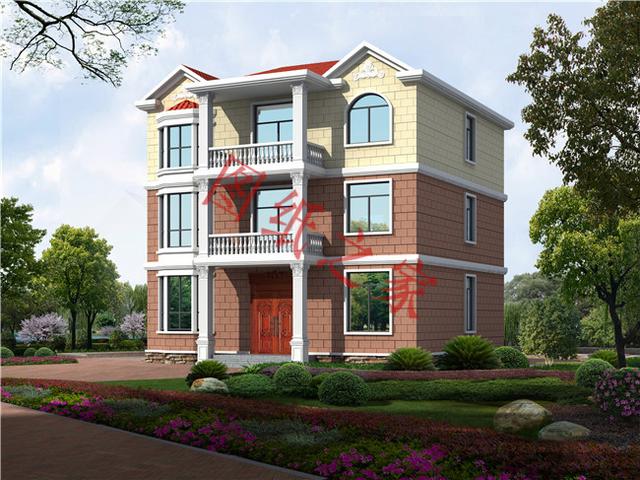 三層小樓設(shè)計圖，色彩鮮艷、戶型合理，總有一款打動你的心！