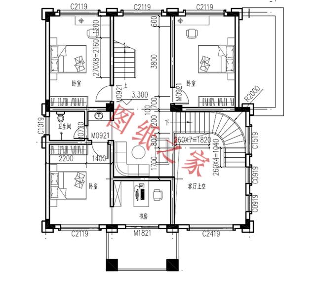 三層小樓設(shè)計圖，色彩鮮艷、戶型合理，總有一款打動你的心！