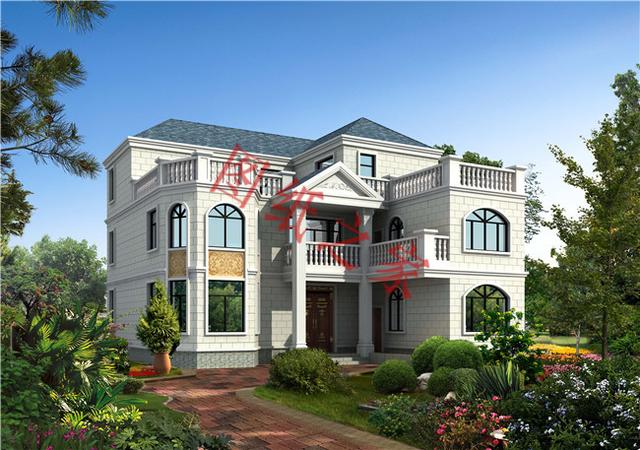 三層小樓設(shè)計圖，色彩鮮艷、戶型合理，總有一款打動你的心！