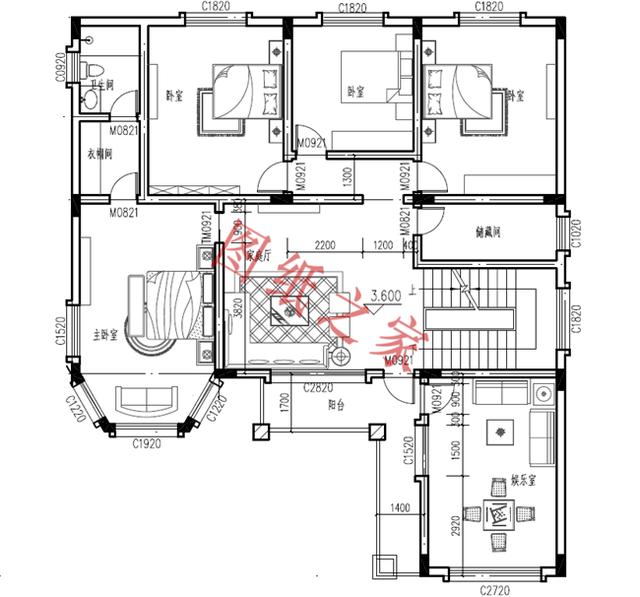 三層小樓設(shè)計圖，色彩鮮艷、戶型合理，總有一款打動你的心！