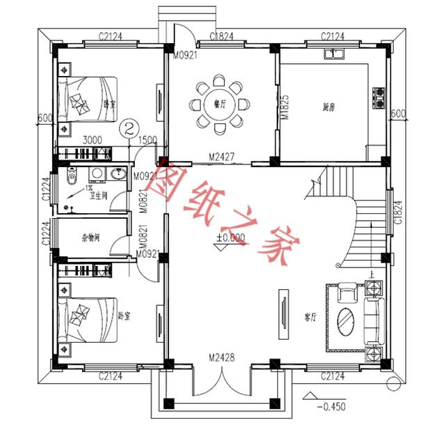 三層小樓設(shè)計圖，色彩鮮艷、戶型合理，總有一款打動你的心！