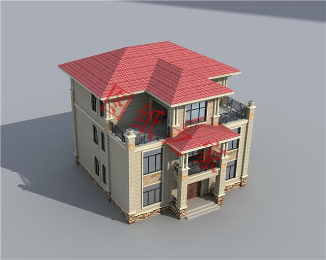 三層小樓設(shè)計圖，色彩鮮艷、戶型合理，總有一款打動你的心！