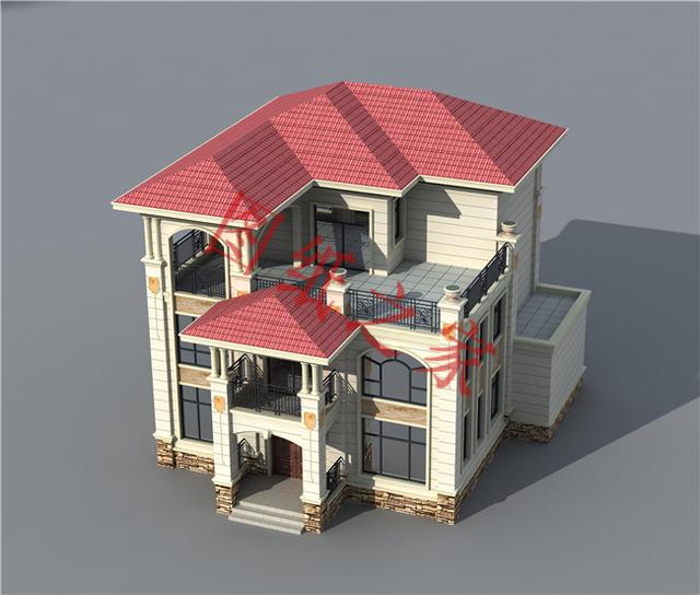 三層小樓設(shè)計圖，色彩鮮艷、戶型合理，總有一款打動你的心！