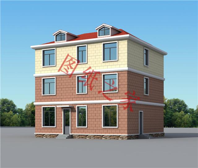 三層小樓設(shè)計圖，色彩鮮艷、戶型合理，總有一款打動你的心！