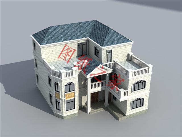 三層小樓設(shè)計圖，色彩鮮艷、戶型合理，總有一款打動你的心！