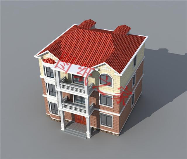 三層小樓設(shè)計圖，色彩鮮艷、戶型合理，總有一款打動你的心！