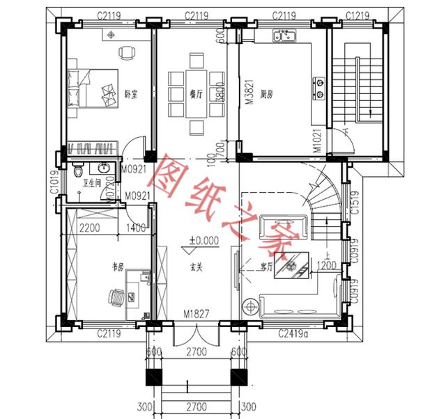 三層小樓設(shè)計圖，色彩鮮艷、戶型合理，總有一款打動你的心！