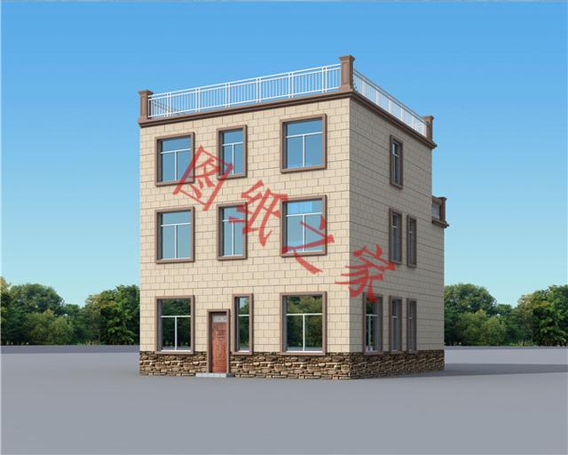 三層小樓設(shè)計圖，色彩鮮艷、戶型合理，總有一款打動你的心！