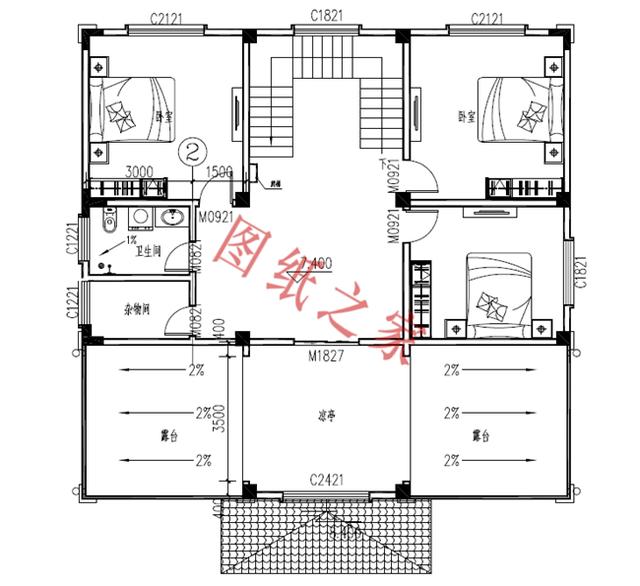 三層小樓設(shè)計圖，色彩鮮艷、戶型合理，總有一款打動你的心！