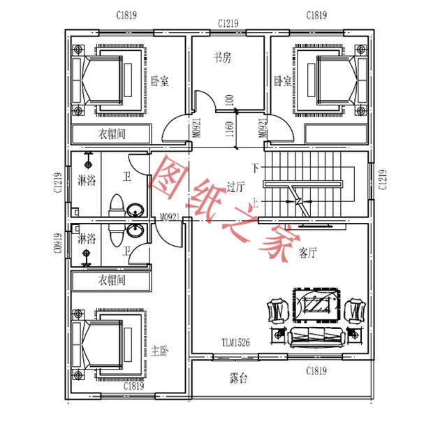 三層小樓設(shè)計圖，色彩鮮艷、戶型合理，總有一款打動你的心！
