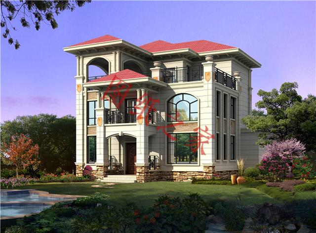 三層小樓設(shè)計圖，色彩鮮艷、戶型合理，總有一款打動你的心！