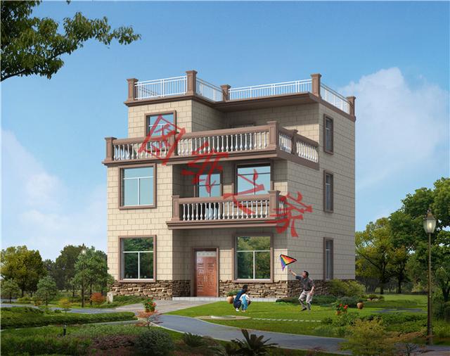 三層小樓設(shè)計圖，色彩鮮艷、戶型合理，總有一款打動你的心！