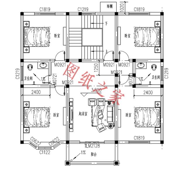 三層小樓設(shè)計圖，色彩鮮艷、戶型合理，總有一款打動你的心！