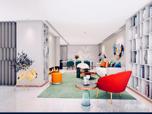 現(xiàn)代輕奢風(fēng)格別墅裝修，低調(diào)而不失高雅!