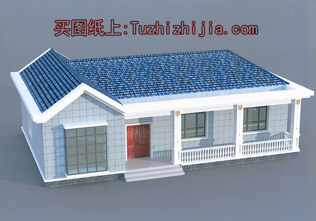 貼心好看的農(nóng)村10萬元一層小別墅圖，養(yǎng)老首選