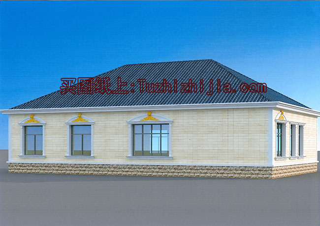 貼心好看的農(nóng)村10萬元一層小別墅圖，養(yǎng)老首選