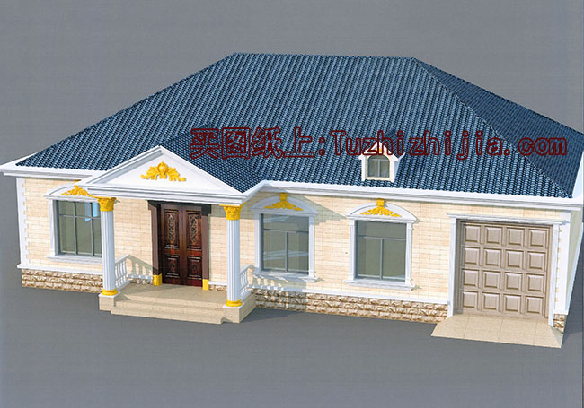 貼心好看的農(nóng)村10萬元一層小別墅圖，養(yǎng)老首選