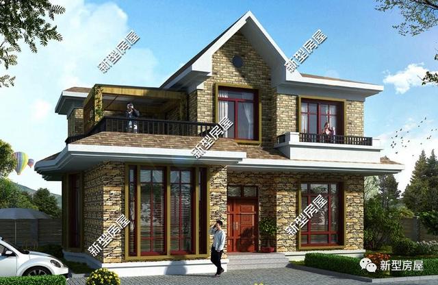 理想的農(nóng)村別墅設(shè)計(jì)圖，5套戶型供您選擇！