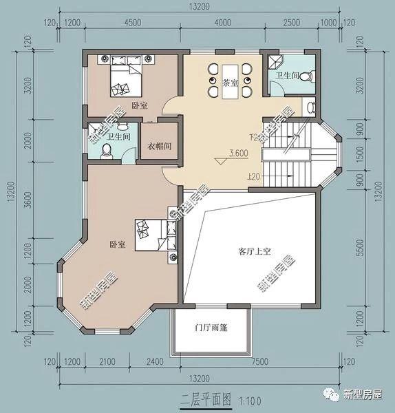 理想的農(nóng)村別墅設(shè)計(jì)圖，5套戶型供您選擇！