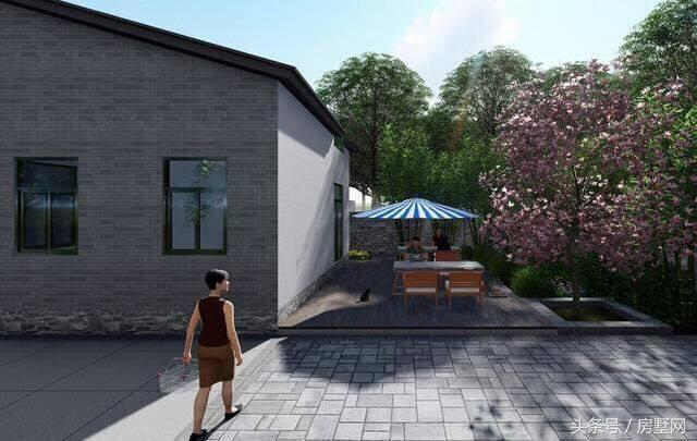 帶游泳池的別墅設(shè)計圖，親近大自然，好不愜意！