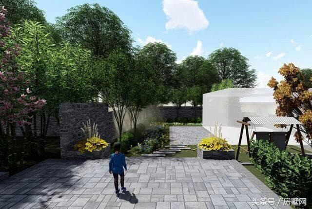 帶游泳池的別墅設(shè)計圖，親近大自然，好不愜意！