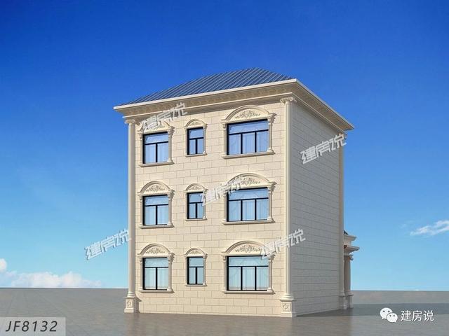 占地小的別墅設(shè)計(jì)圖，最小的地基不同的建筑。