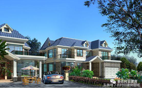 農(nóng)村別墅設(shè)計(jì)圖 采光優(yōu)越，布局合理！