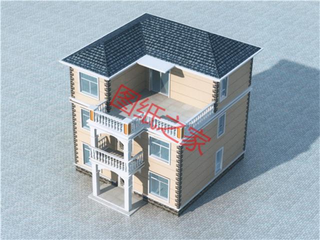 三層自建房設(shè)計(jì)圖，安享舒適大氣的生活，讓鄰居羨慕不已！