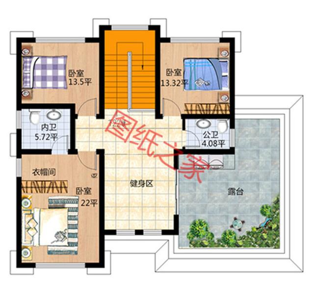 三層自建房設(shè)計(jì)圖，安享舒適大氣的生活，讓鄰居羨慕不已！