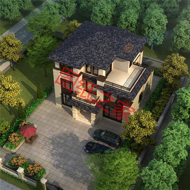 三層自建房設(shè)計(jì)圖，安享舒適大氣的生活，讓鄰居羨慕不已！