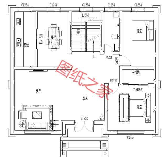 三層自建房設(shè)計(jì)圖，安享舒適大氣的生活，讓鄰居羨慕不已！