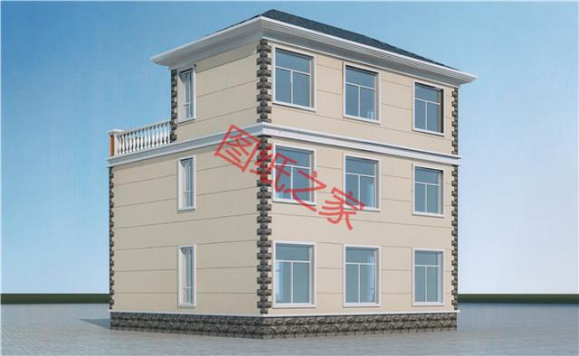 三層自建房設(shè)計(jì)圖，安享舒適大氣的生活，讓鄰居羨慕不已！