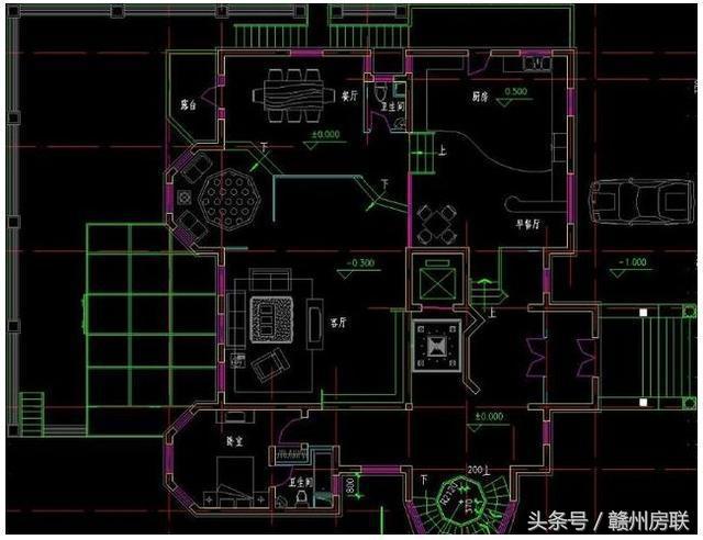 豪氣的別墅設(shè)計(jì)圖！您值得建造！