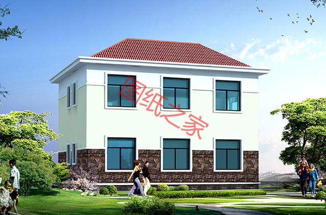 6套二層別墅設(shè)計(jì)圖，建好只要20萬(wàn)，還在等什么？