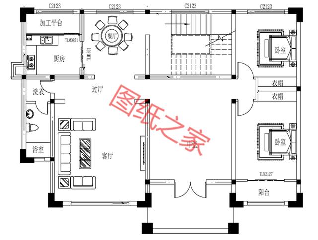 6套二層別墅設(shè)計(jì)圖，建好只要20萬(wàn)，還在等什么？